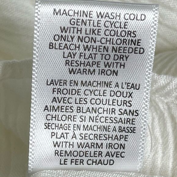 Loves Fire Criss Cross V Neck Wrap Front Blouse Top Size Small - Picture 8 of 13